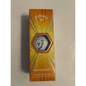 New Callaway Superhot 3 Ball Pack - Never Played #1
